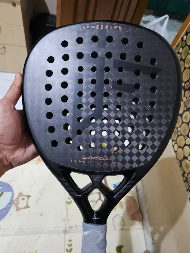 Oxdog hyper match 2.0 raket padel carbon