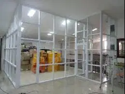 Plafon - Partisi Gypsum + Alumunium + Kaca  + Murah Cakep PVC  ACP WPC