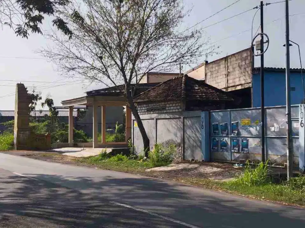 Dijual Via Lelang Gudang Jalan Rata Dermo (Benjeng) Kel. Dermo kec Benjeng Gresik