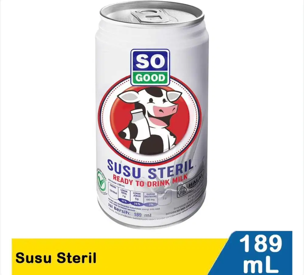 Susu Steril So Good Murah