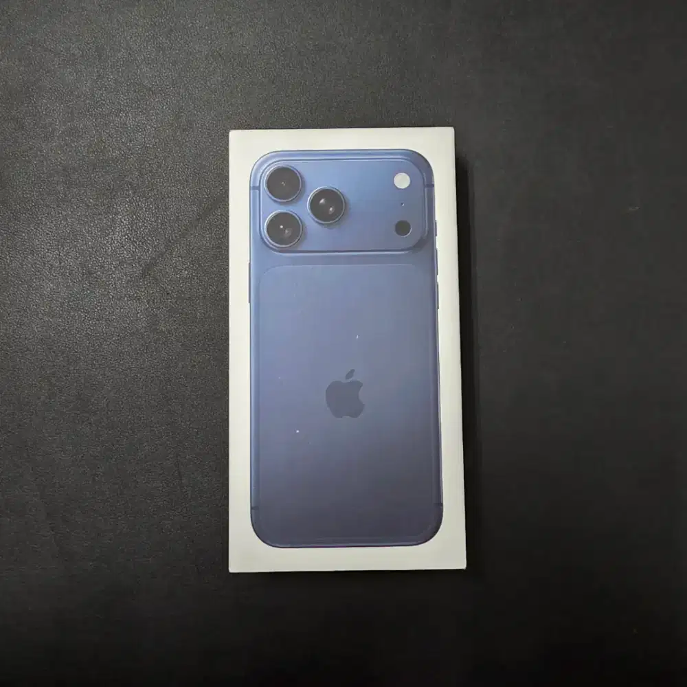 iPhone 17 Pro Max 256GB Deep Blue iBox Erajaya BNIB Segel Baru