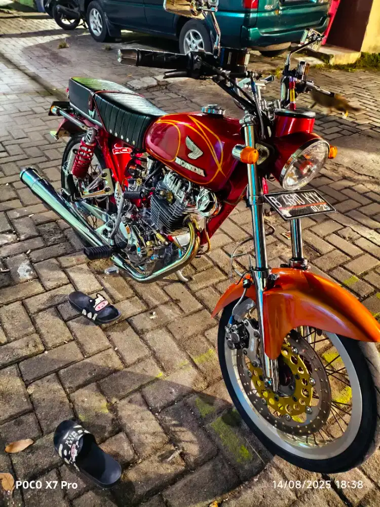 Di jual motor cb basic magepro