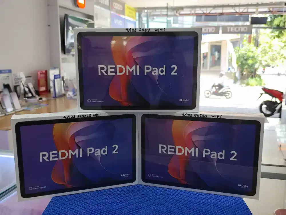 Redmi Pad 2 11 4/128 New, HARGA PROMO, Garansi 15 Bulan, BisaCOD