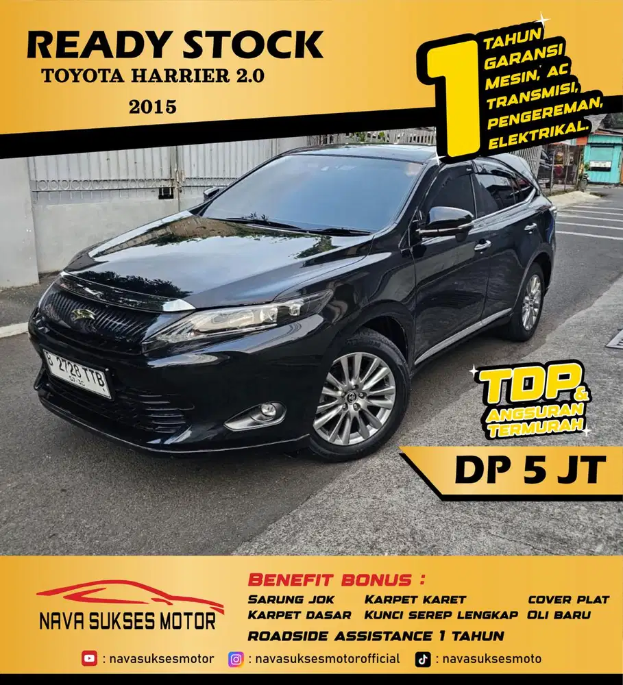 TDP 5 JUTA - HARRIER 2.4 2015