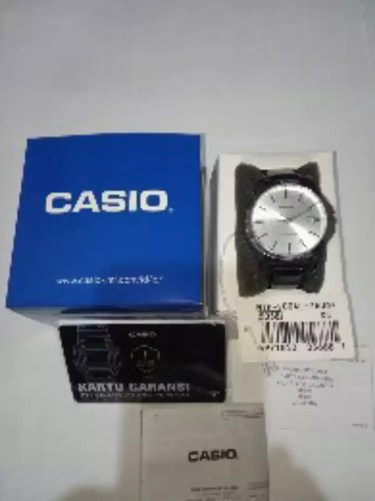 Jam tangan Pria CASIO segel New 100%