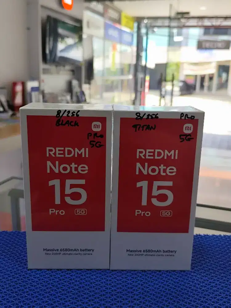 Redmi Note 15 PRO 5G New, HARGA PROMO, Garansi 15 Bulan, BisaCOD