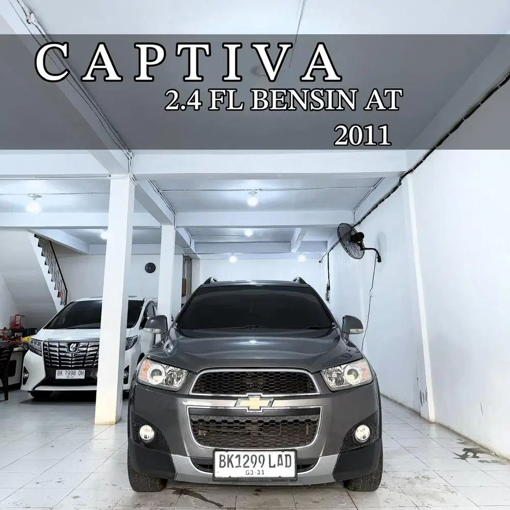 [DP 31JT‼️] CAPTIVA 2.4 FL BENSIN AT 2011 pmk 2012