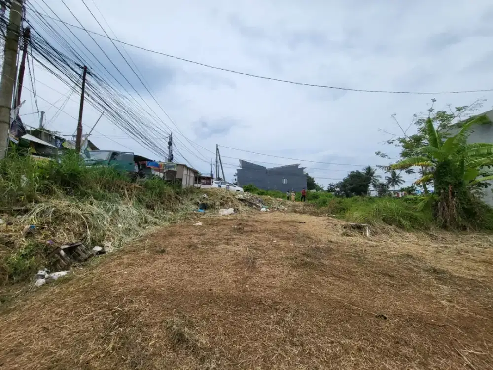 TANAH COCOK UNTUK RUMAH KOST LOKASI POROS JALAN