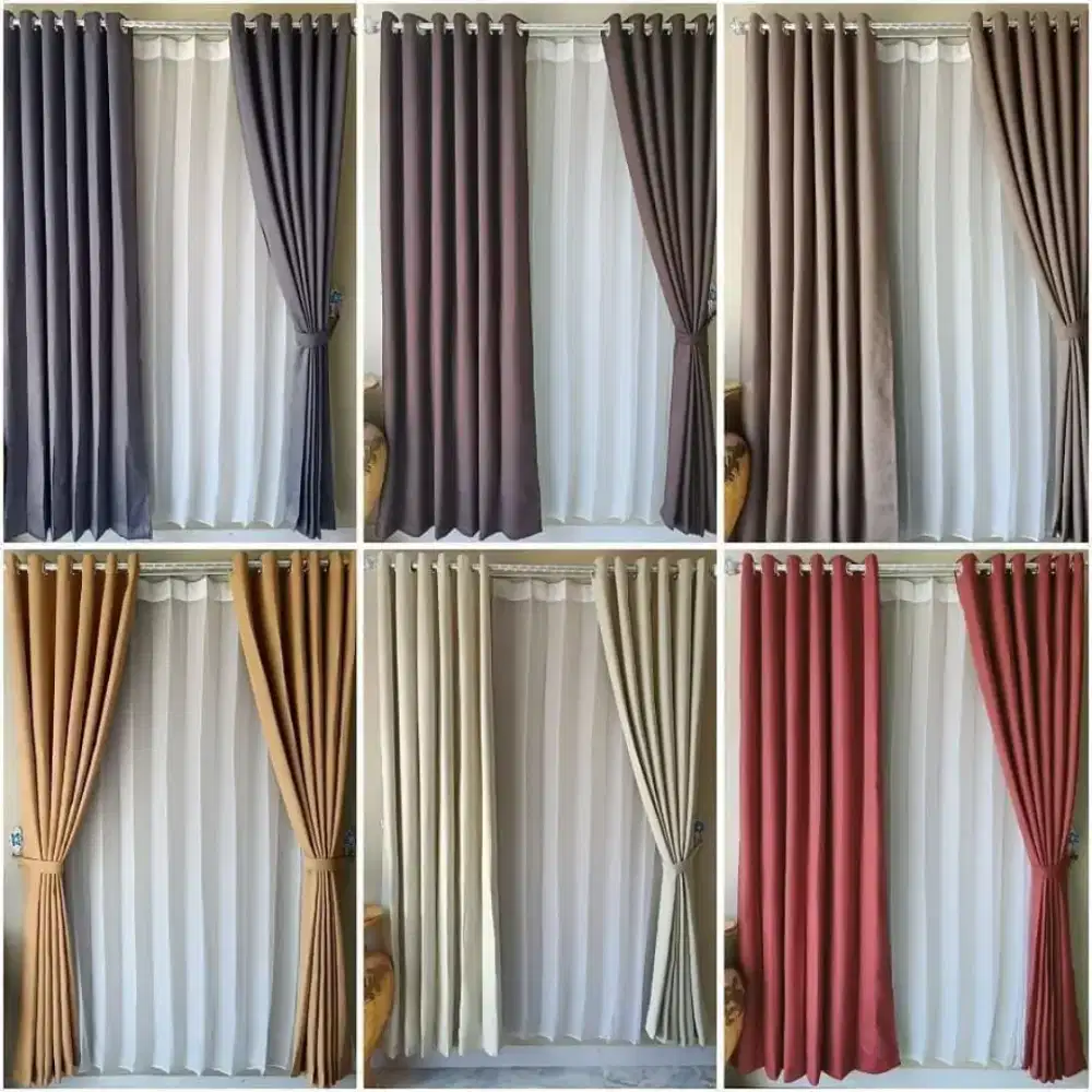 Gorden / Hordeng Jendela Rumah