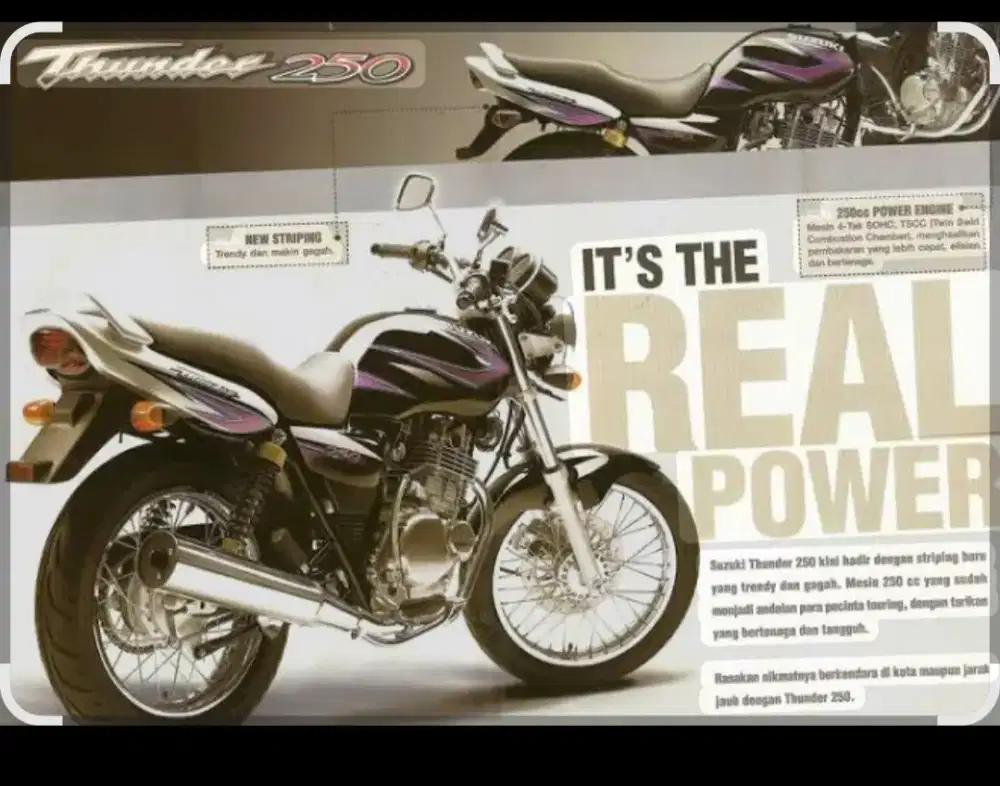 Lagi cari thunder 250