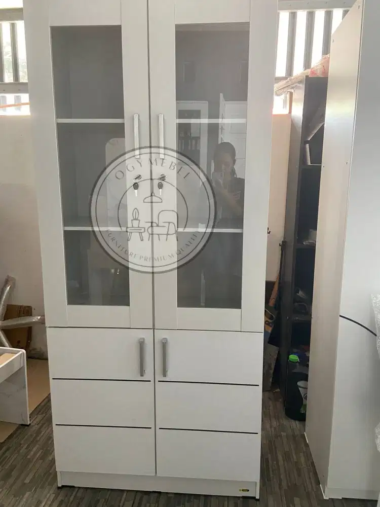 PROMO LEMARI HIAS 2 PINTU GRATIS ANTAR