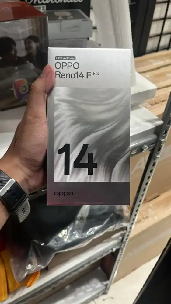 Oppo Reno 14F 8/256GB Ready Stock New Segel Box COD Gratis Ongkir