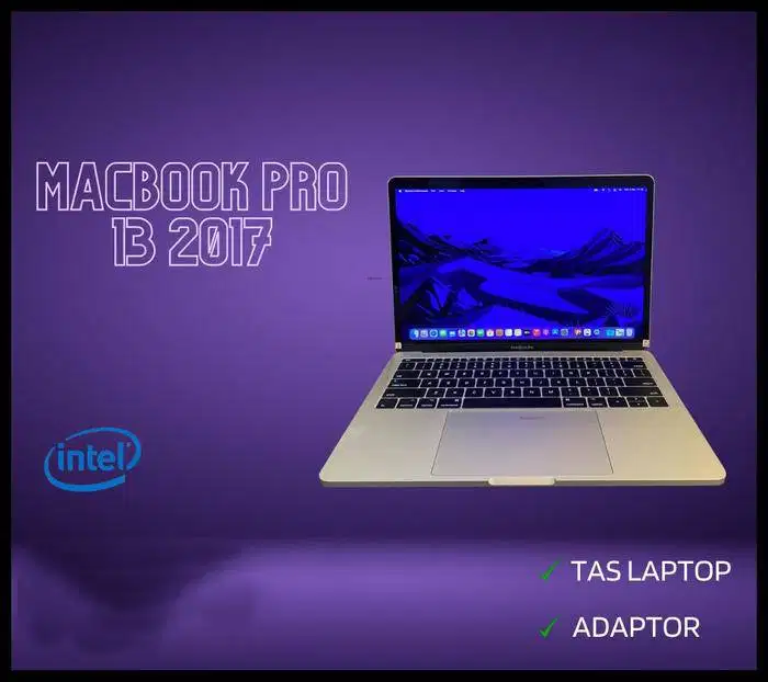 Macbook Pro 13 2017 Core i5 Ram 8GB SSD 128GB Bergaransi Murah *RRC