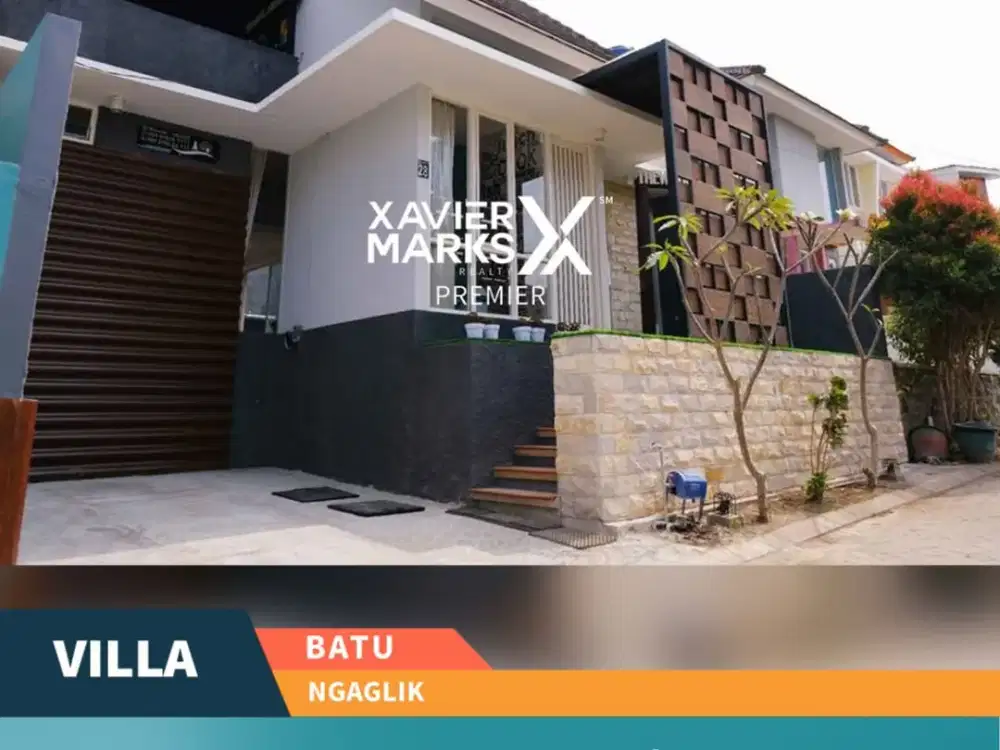 Dijual Villa Modern Full Furnish di Ngaglik Batu Malang