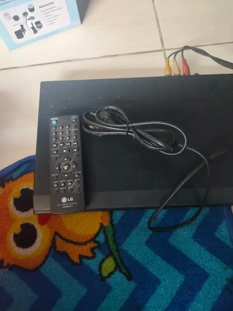DVD player second