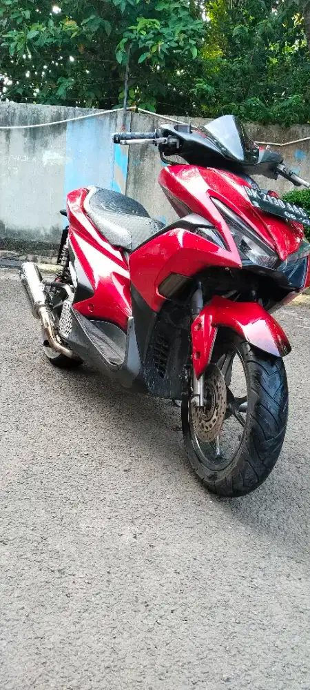 Yamaha aerox merah, 150 cc kondisi siap touri g