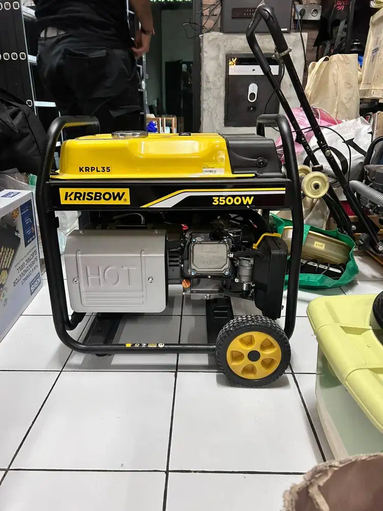 GENSET KRISBOW 3500W 1 PH OPEN KRP35