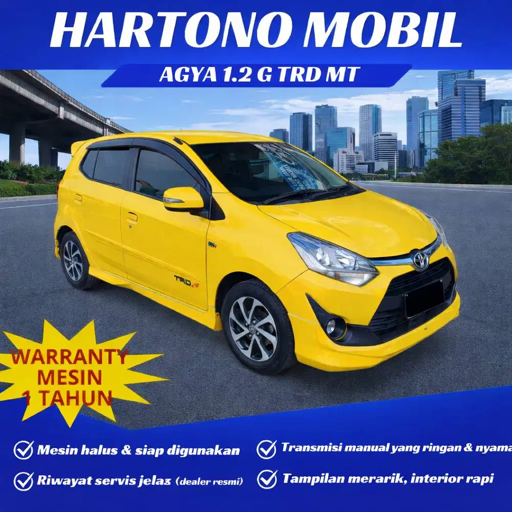 Agya 1.2 G TRD Sportivo MT 2019