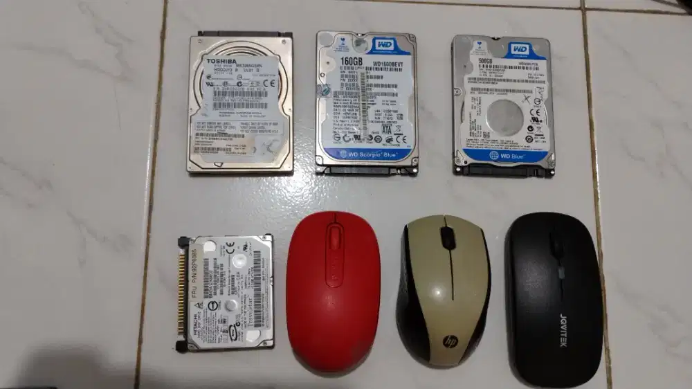 Hardisk Rusak dan Mouse Rusak Murah Borongan