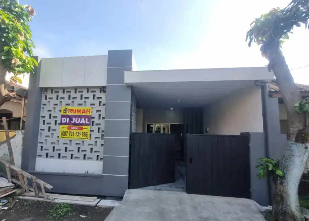 Dijual Rumah 1Lantai SHM LT/LB96m2 Pusat kota Sda 3KT 2KM Carport dll