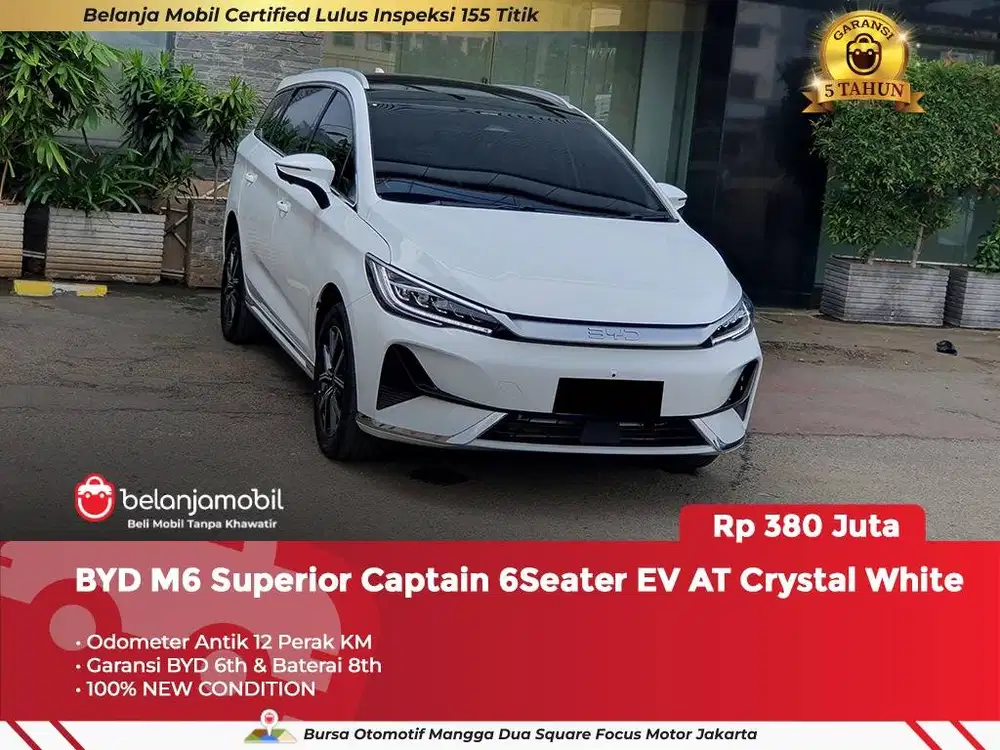 [ TIDAK JADI PAKAI ] BYD M6 M 6 Superior Captain 6Seater EV 2025 2026