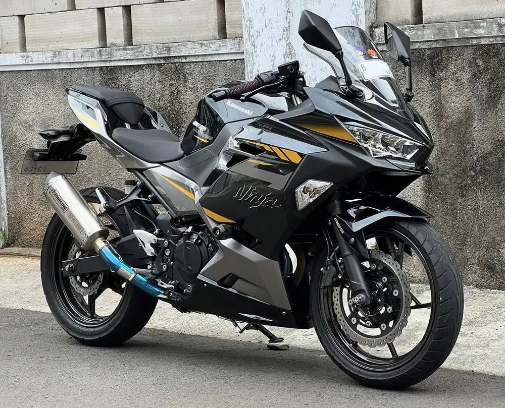 New Ninja 250 ABS MDP Keyless like new low KM 2021 abu grey kawasaki