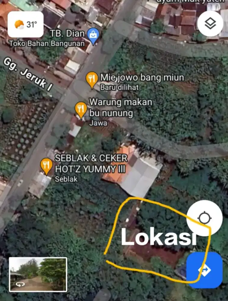 Tanah Kav 500 M2 SHM Mijen Kodya Semarang