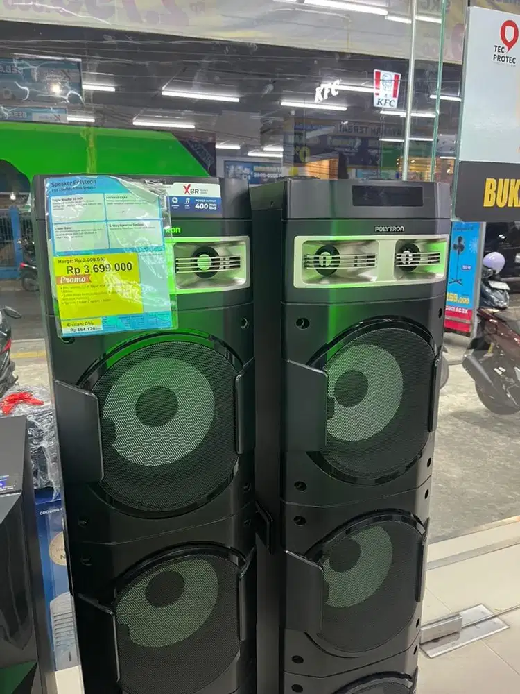 SPEAKER POLYTRON PAS 10DF38 CICILAN KREDIVO ERABLUE CEGER