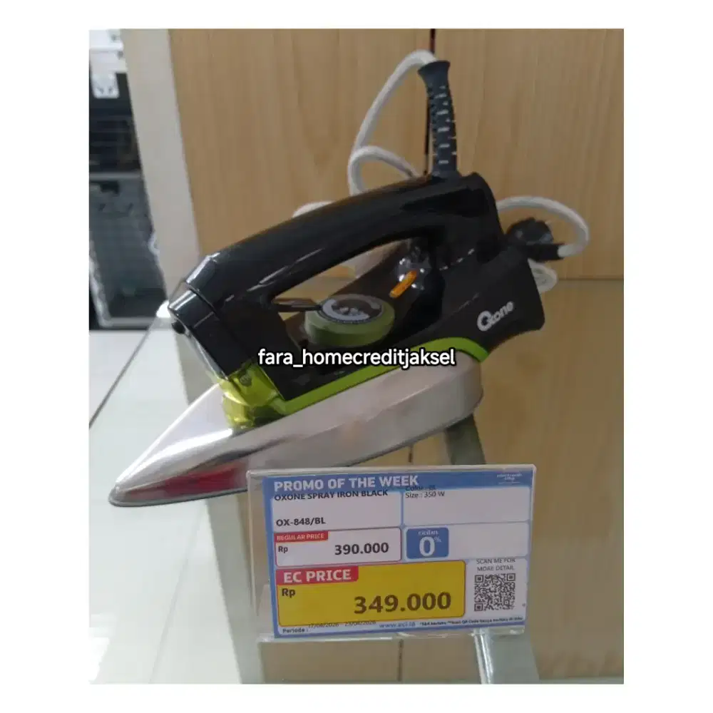Oxone Spray Iron Black