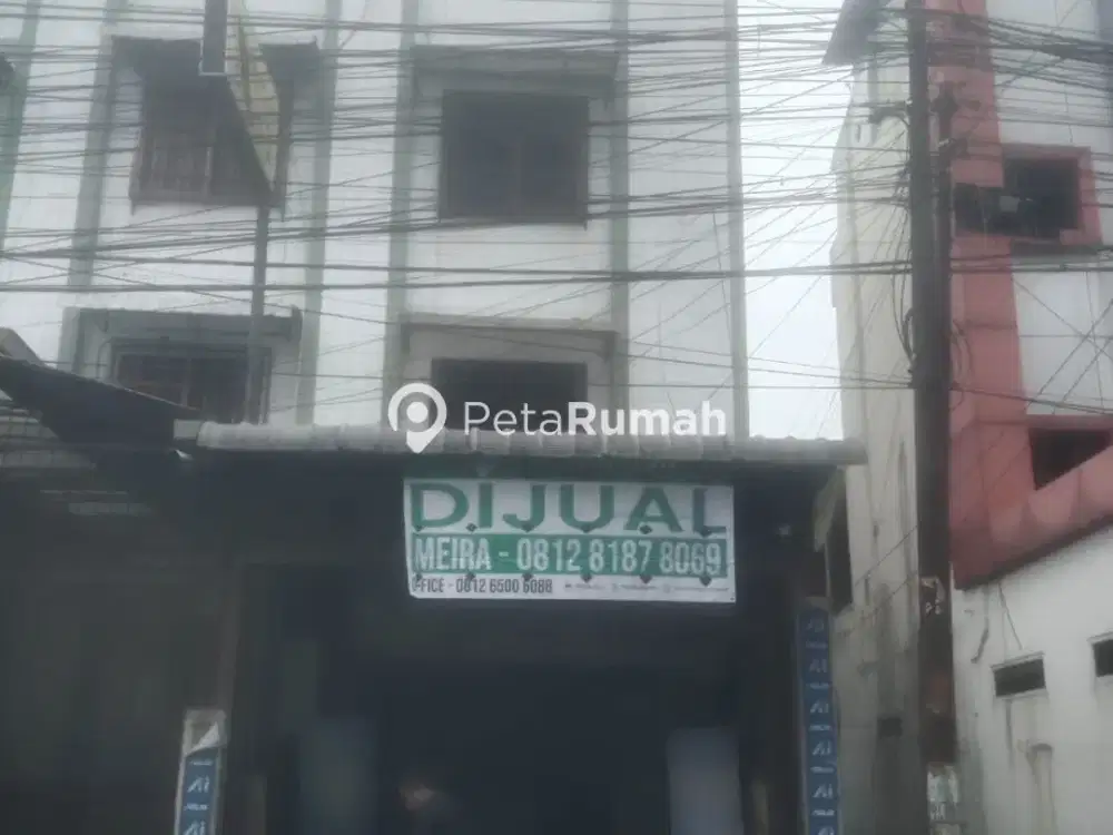 DIJUAL RUKO JALAN LAKSANA - DAERAH SM RAJA (MEIRA)