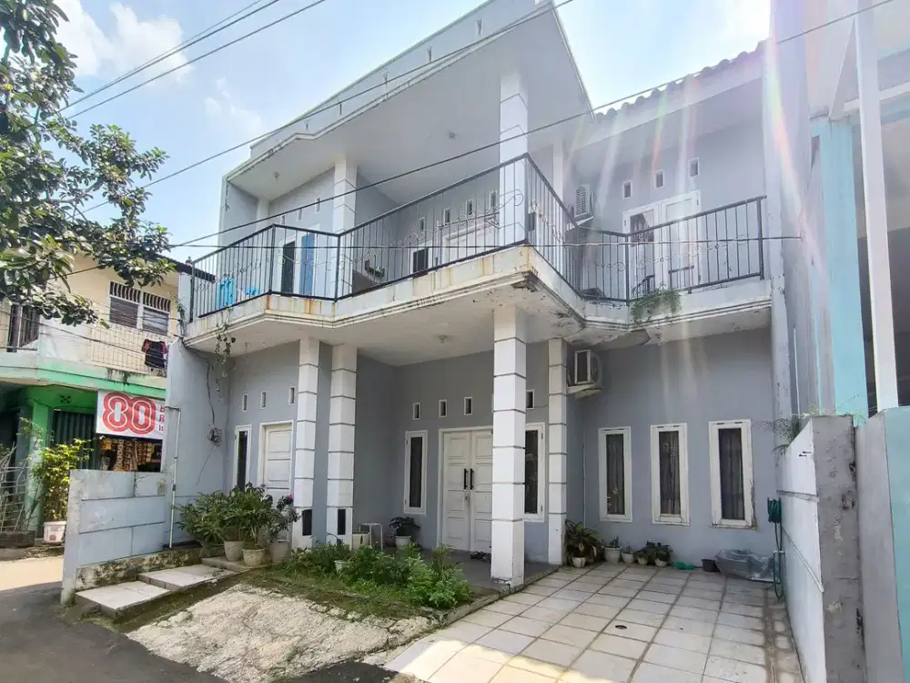 Rumah 2 Lantai SHM 14 Menit ke Gerbang Tol Kukusan 2 Siap KPR J-43852