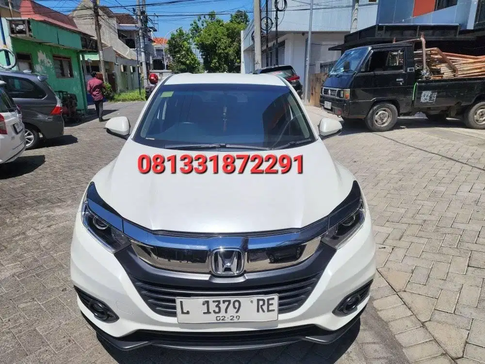 HONDA HRV 1.5 E MATIC FACELIFT 2018 PUTIH KILOMTER 45 RIBU ASLI