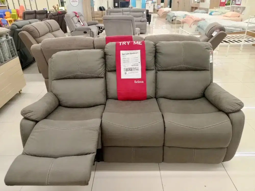 Sofa Recliner 3 Seater nathan