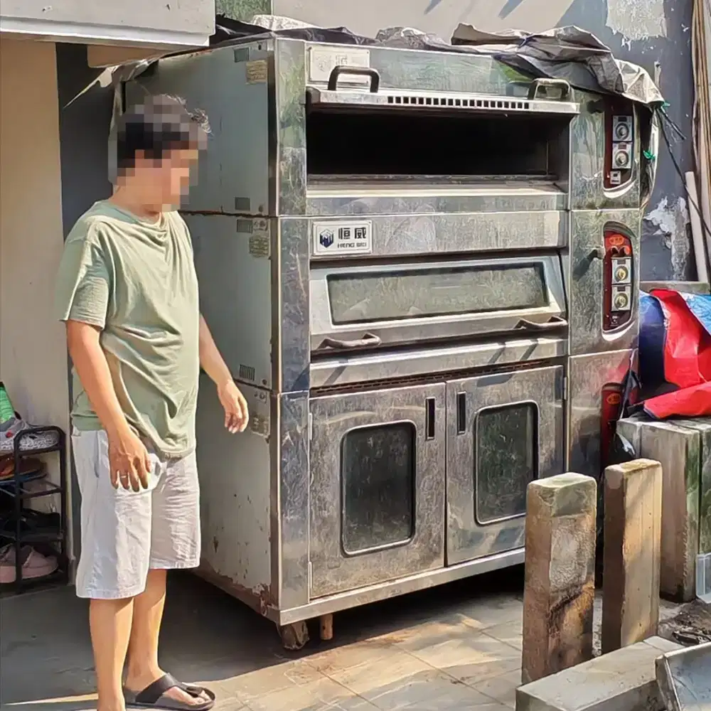 Heng Wei Oven Deck Second Jual Apa Adanya
