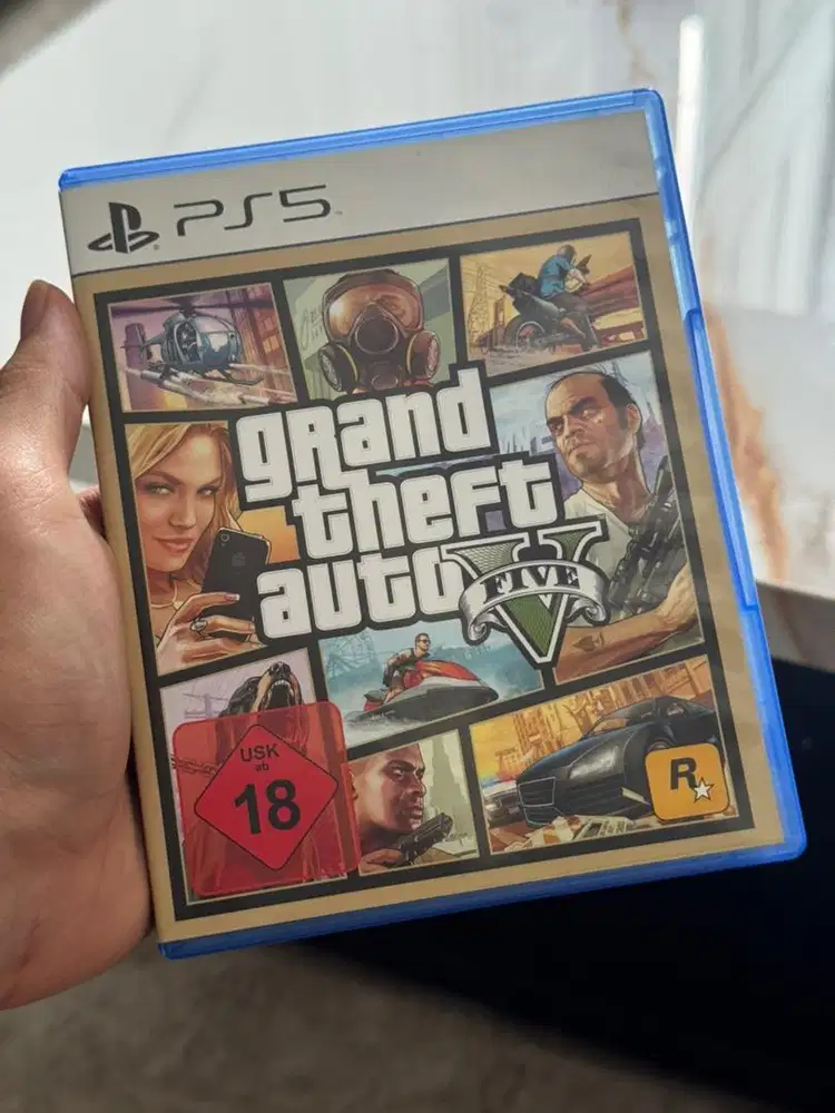 Dijual Kaset PS 5 GTA V 5