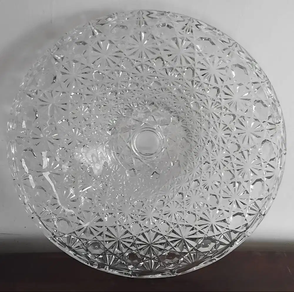 Piring Buah motif kristal