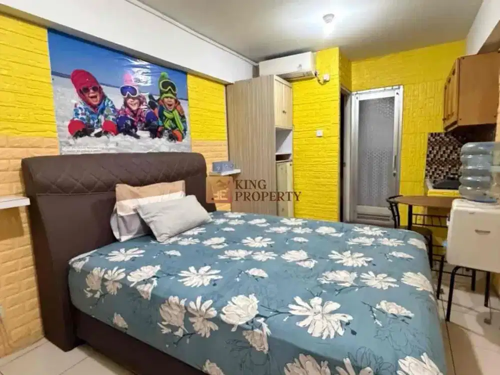 Buruan! Studio Murah Furnish Siap Huni dengan View Pool, Apartemen Green Bay Pluit Greenbay