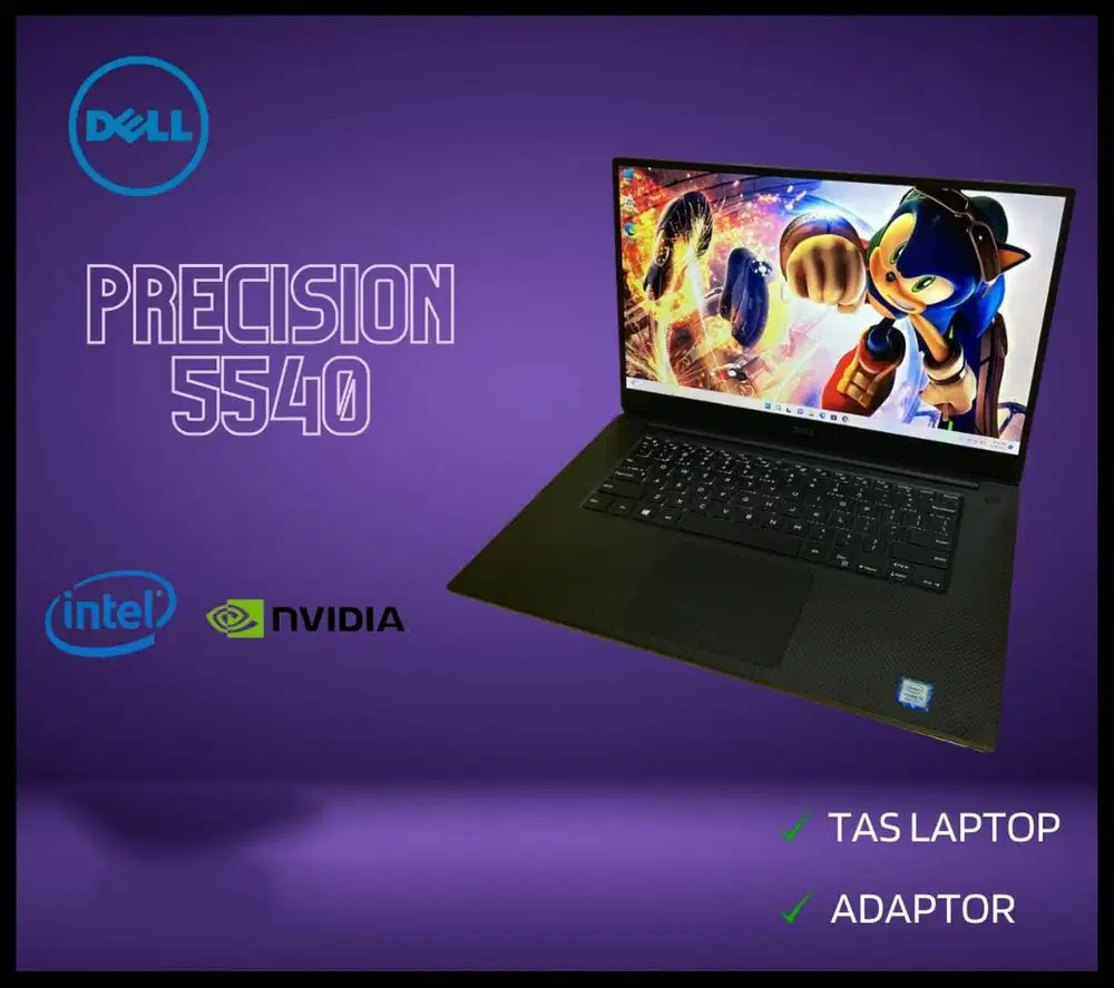 Dell Precision 5540 Core i9 9880H Ram 32GB SSD 512GB Nvidia 4GB *RRC