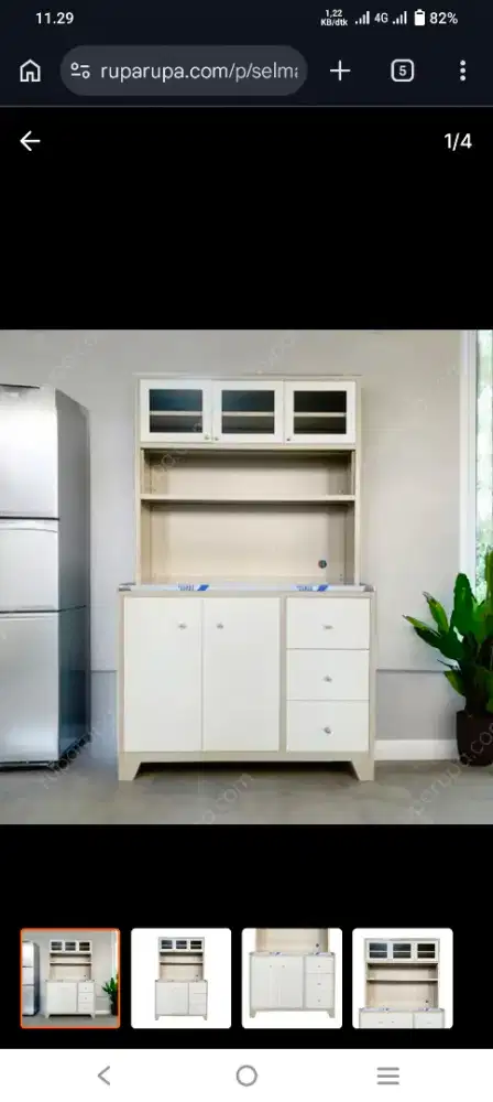 PROMO !! SELMA LENNOX KITCHEN CABINET