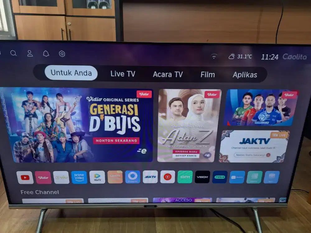 Tv 40inch smart digital