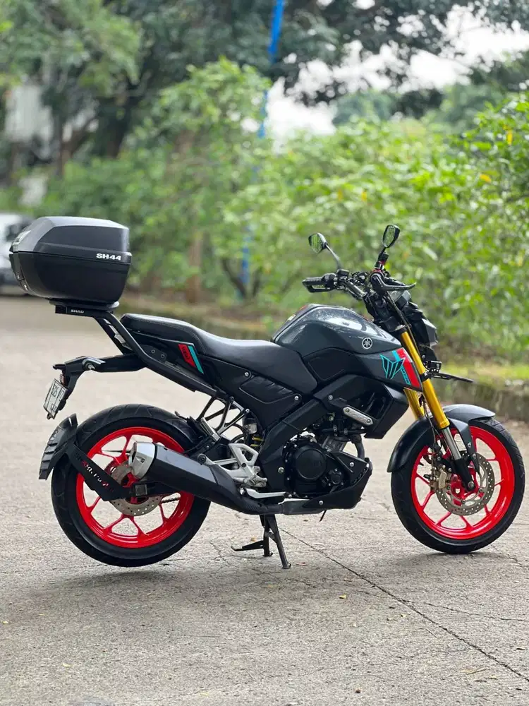 NAKED IDAMAN! YAMAHA MT15 2021 GREY KM LOW PAJAK PANJANG FULL MULUS
