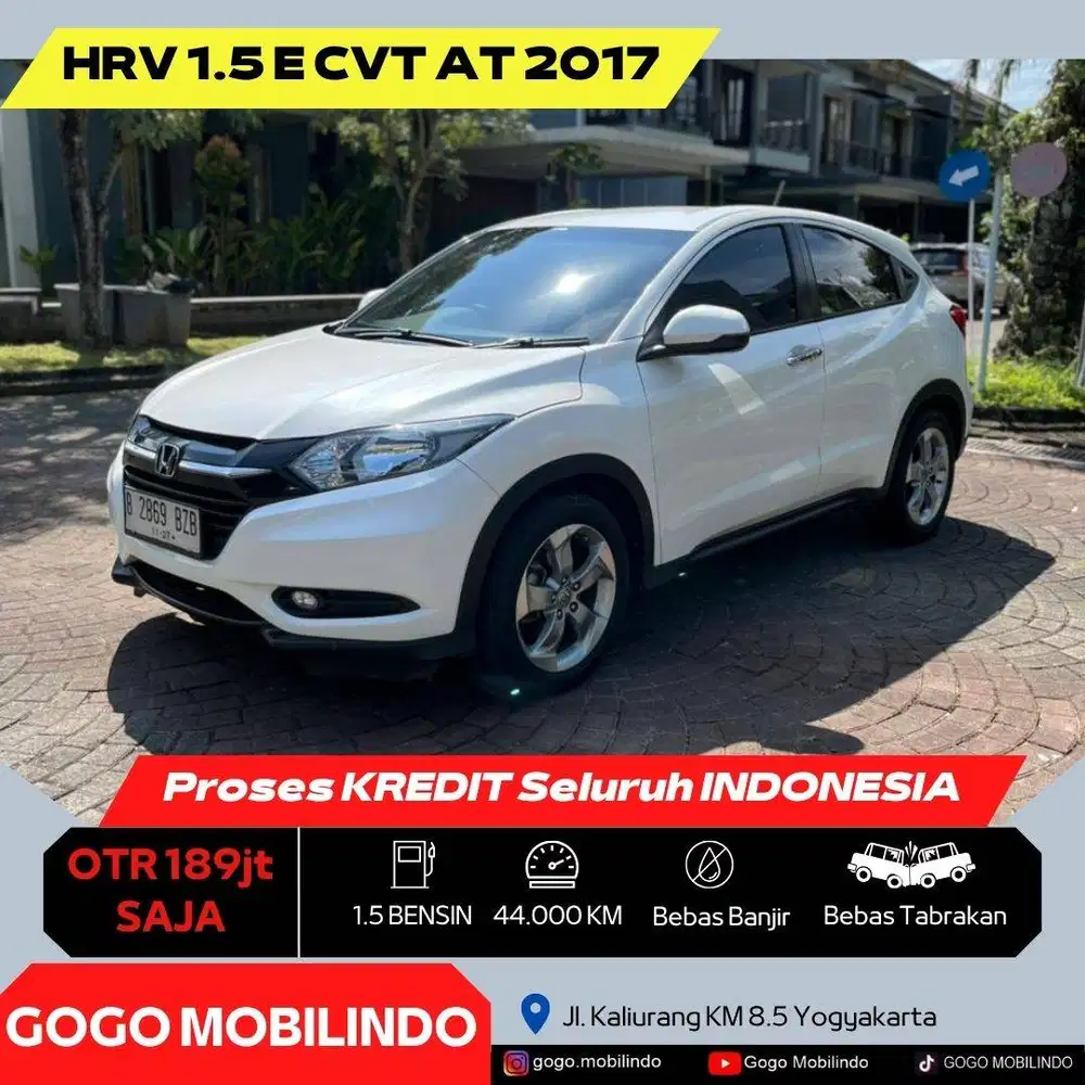 Honda HRV E CVT Matic 2017 ANTIK RAWATAN DP Minim Creta