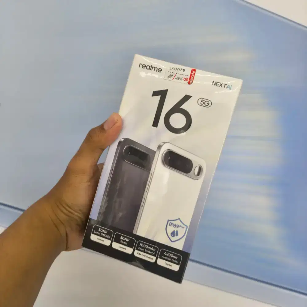 REALME 16 5G RAM 8/256 NEW