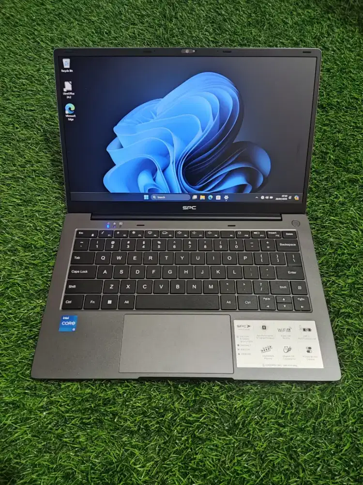 Laptop baru buka dus core i5 gen 12 gresh baru