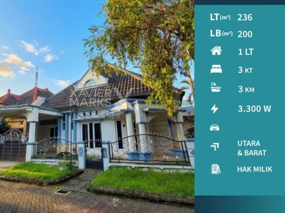 Rumah Full Furnished Di Permata Jingga, Lowokwaru Malang