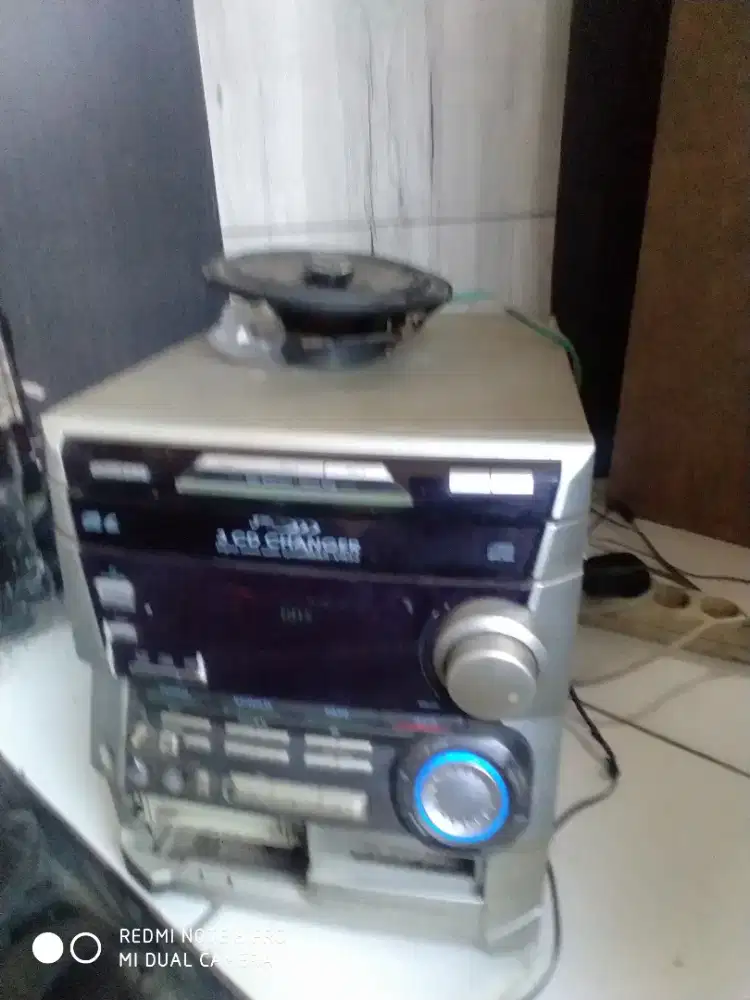 Jual head samsung aux radio normal kondisi sesuai foto