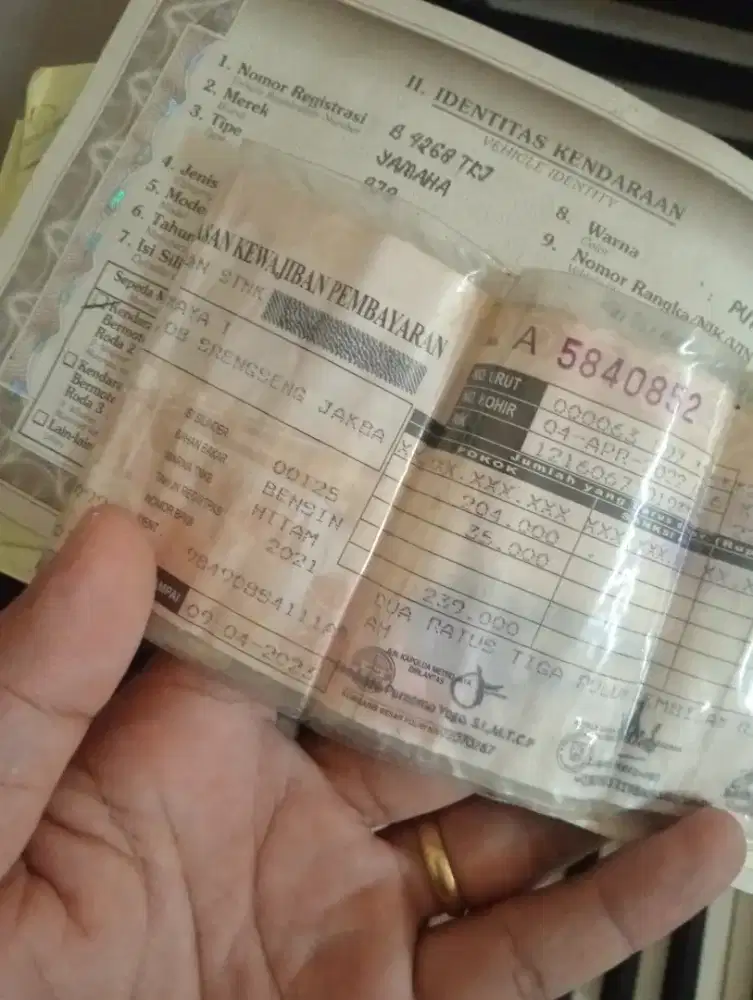 Fino 125 blu core jarang pakai