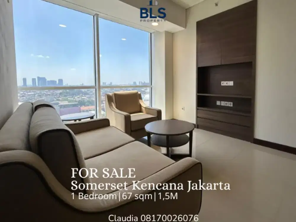 FOR SALE Apartment Somerset Kencana Jakarta 1BR
