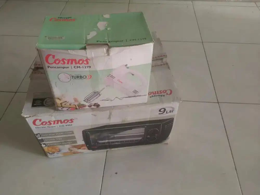 Oven + Mixer merek Cosmos