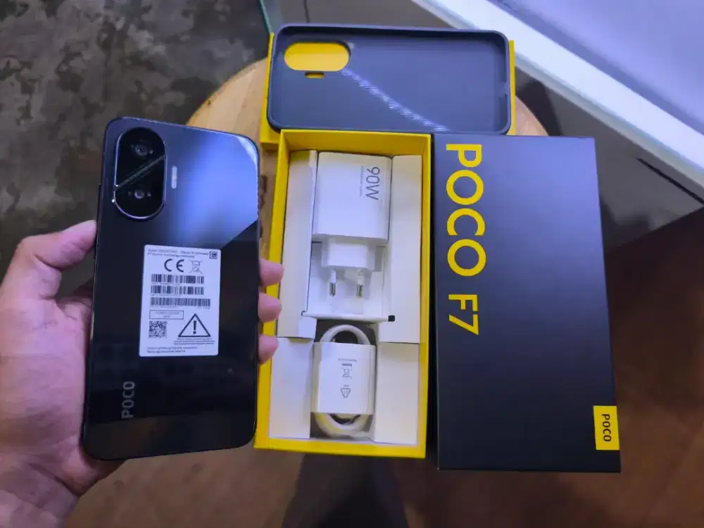 Poco F7 Ram 12/512 lengkap mulus ori